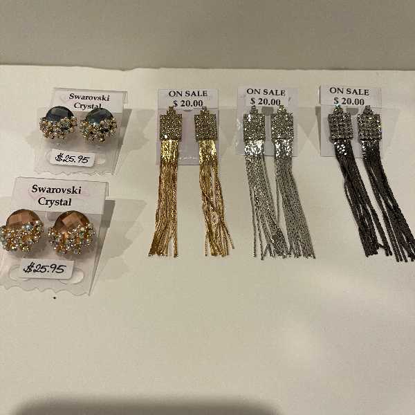 5 x Assorted Earings Jewellery