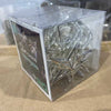 6 x Silver LED Light Up Stars <br><Br><b style="color: #03236a;">RRP $119.70</b>