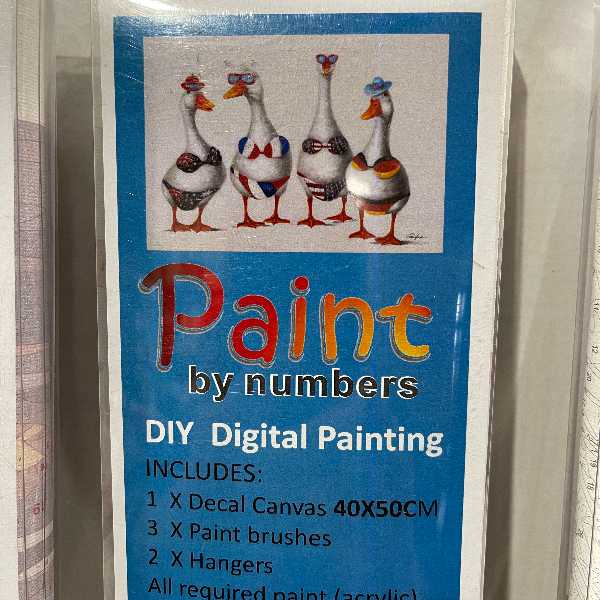 4 x Paint By Number Kits 40x50<br><Br><b style="color: #03236a;">RRP $119.80</b>