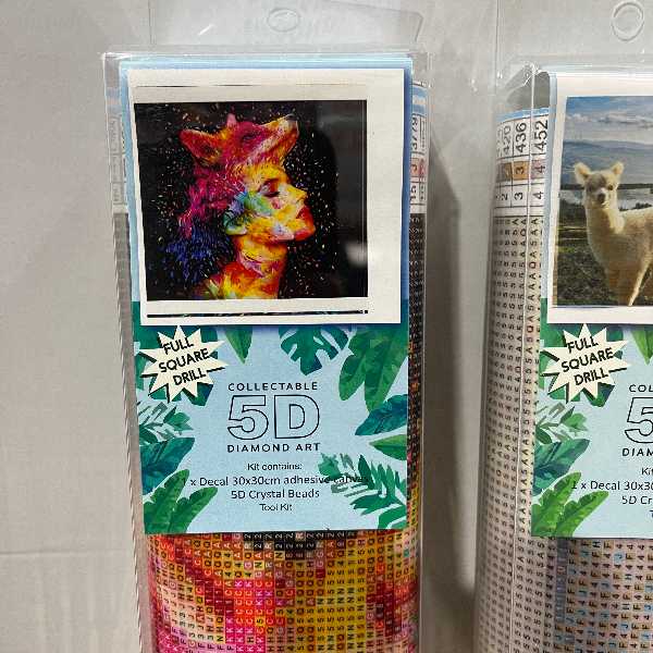 4 x Square Drill Diamond Art 30x30<br><Br><b style="color: #03236a;">RRP $79.80</b>