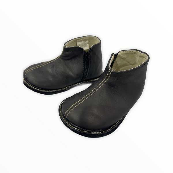 Biker Books Leather Baby Shoes <Br><b style="color: #03236a;">RRP $79.99</b>