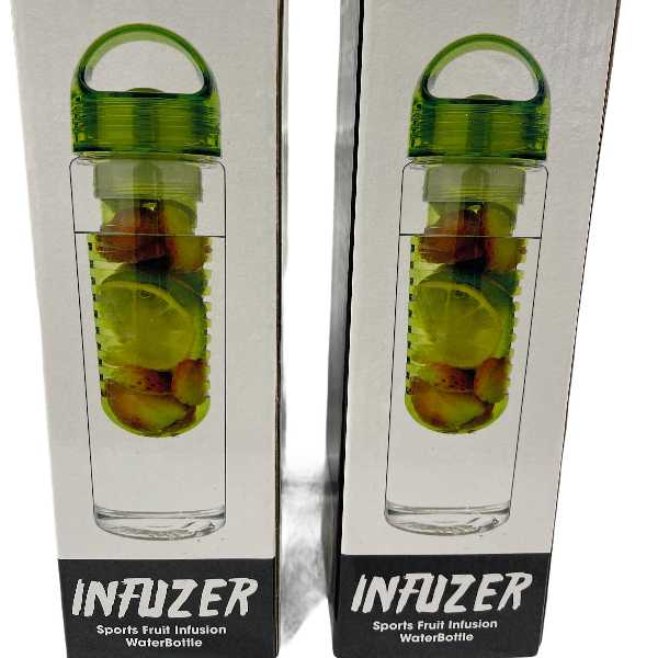 2 x Infuzer Drink Bottles