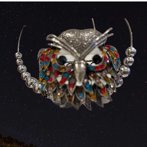 Owl Snap On Bangle<br><Br><b style="color: #03236a;">RRP $79.95</b>