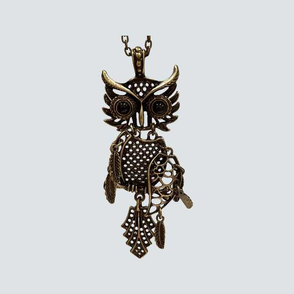 Gorgeous Owl Necklace<br><Br><b style="color: #03236a;">RRP $79.95</b>