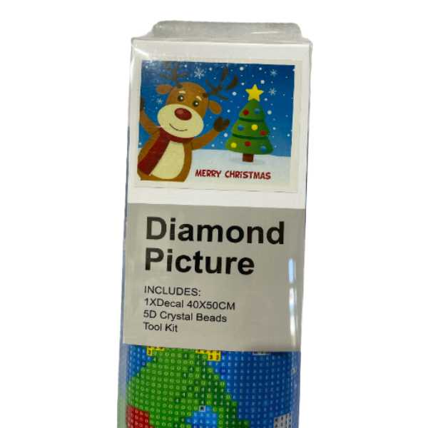 4 x Diamond Art Full Drill Christmas 40x50<br><Br><b style="color: #03236a;">RRP $119.95</b>