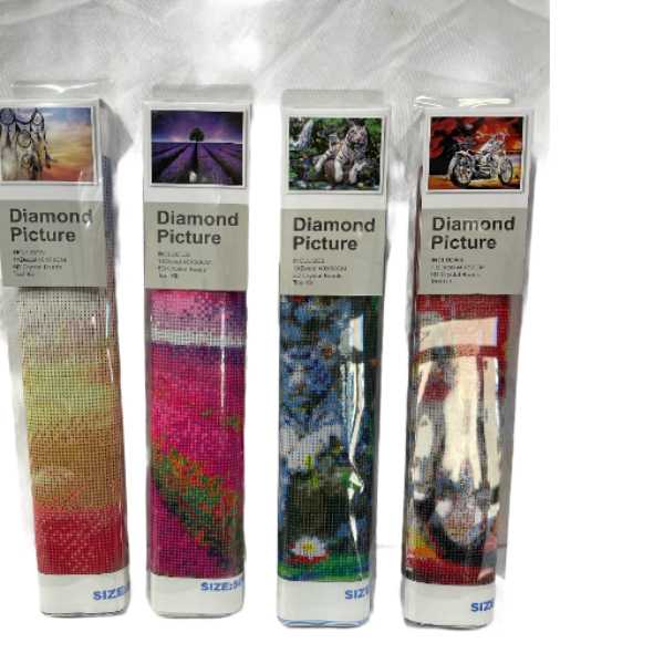 4 x Diamond Art Full Drill 40x50<br><Br><b style="color: #03236a;">RRP $119.95</b>