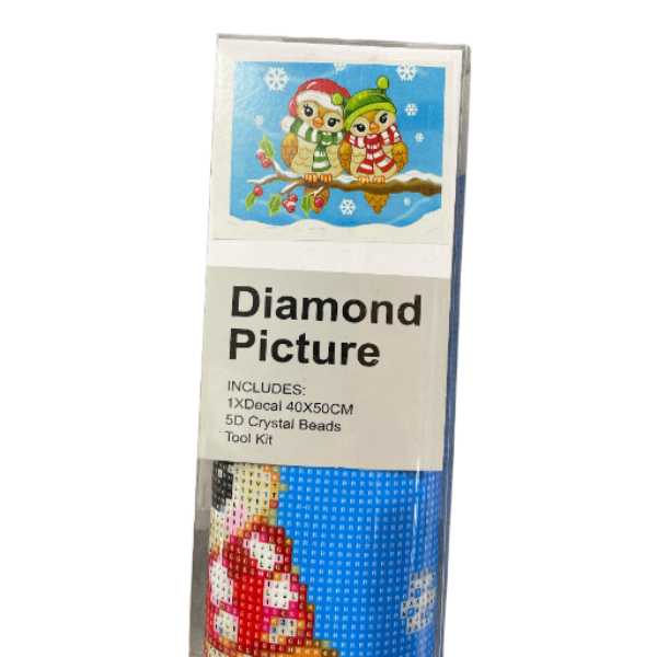 Christmas Diamond Art Full Drill 40x50<br><Br><b style="color: #03236a;">RRP $29.95</b>