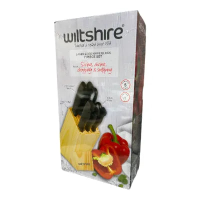 Wiltshire Knife Block Set<br><b style="color: #03236a;">JBAU130</b><br><b style="color: #03236a;">Great Value</b>