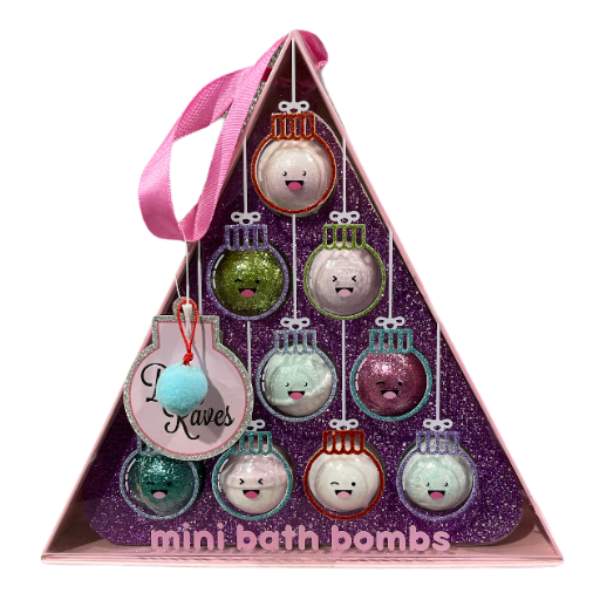 Mini Bath Bombs Gift Set<br><Br><b style="color: #03236a;">Great Gift</b>