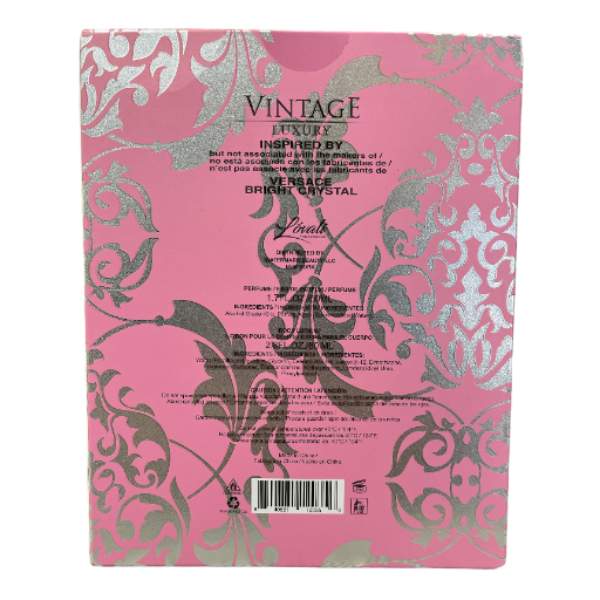 Ladies Perfume Gift Set Vintage Luxury<br><Br><b style="color: #03236a;">Inspired By Versace Bright Crystal</b>