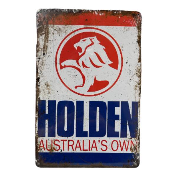 Vintage Style A4 Tin Sign