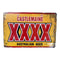 Vintage Style Tin Sign Size A4<br><Br><b style="color: #03236a;">XXXX</b>