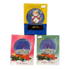 3 x Snowglobe Xmas Cards<br><Br><b style="color: #03236a;">New</b>