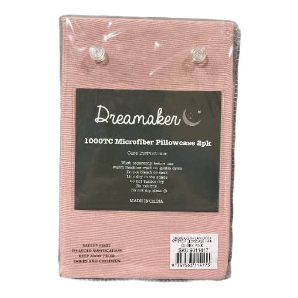 Dreamaker 1000TC Pillow Cases<br><Br><b style="color: #03236a;">RRP $39.00</b>