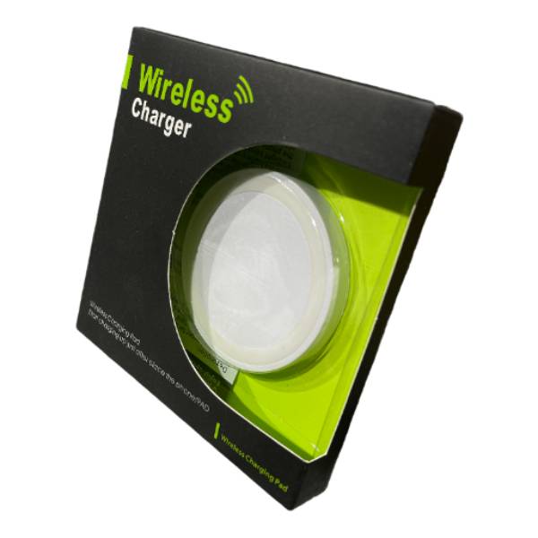 Wireless Mobile Phone Charger<br><Br><b style="color: #03236a;">White</b>