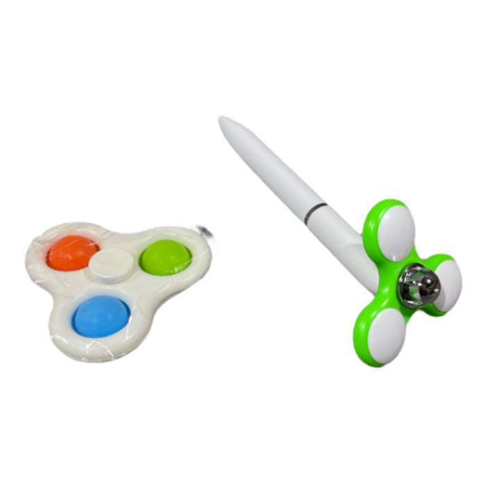 2 x Fidget Toys Spinner & Pen