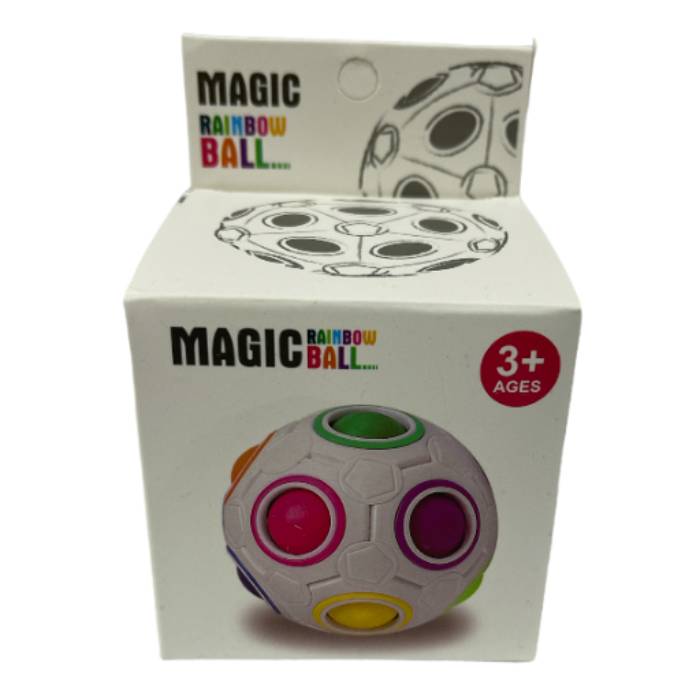 Magic Rainbow Ball Fidget Toy<br><Br><b style="color: #03236b;">Latest Craze</b>