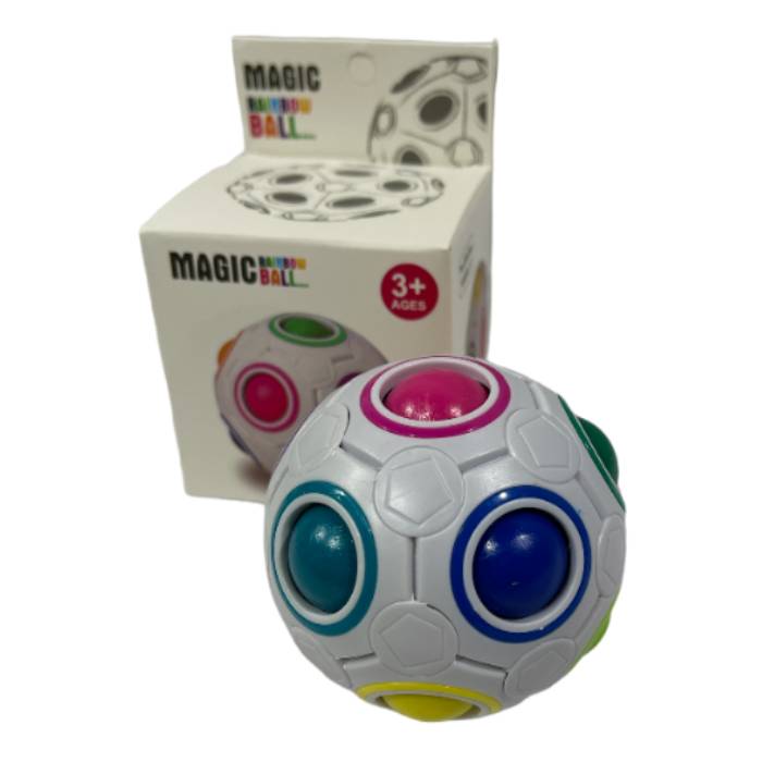 Magic Rainbow Ball Fidget Toy<br><Br><b style="color: #03236b;">Latest Craze</b>