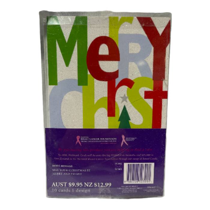 10 x Christmas Cards Includes Envelopes<br><Br><b style="color: #03236a;">RRP $9.95</b>