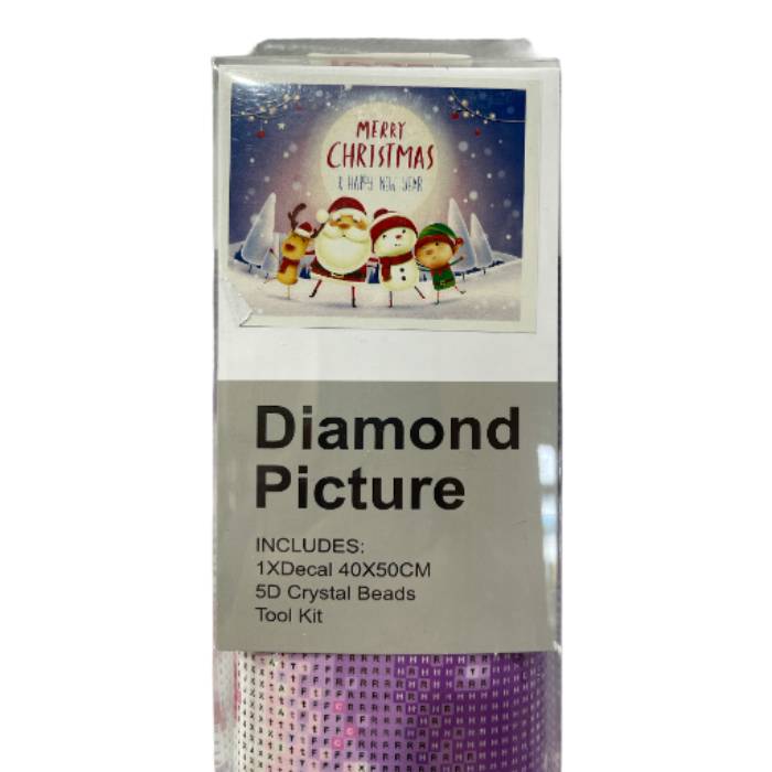 XMAS Diamond Art Full Drill 40x50<br><Br><b style="color: #03236a;">RRP $29.99</b>