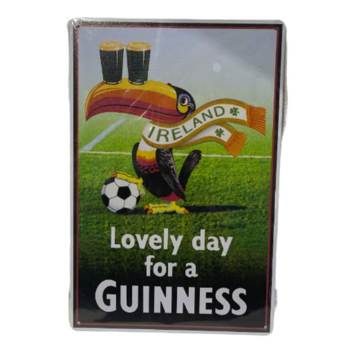 Vintage Style Tin Sign Size A4<br><Br><b style="color: #03236b;">Guinness</b>