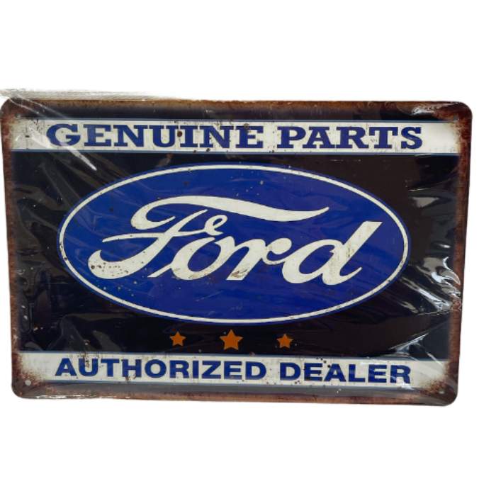 Vintage Style Tin Sign Size A4<br><b style="color: #03236a;">JBAU781</b><br><b style="color: #03236b;">Ford</b>