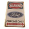 Vintage Style Tin Sign Size A4 <br><Br><b style="color: #03236a;">Ford Parking</b>