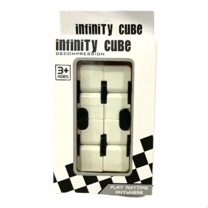 Infinity Cube Fidget Toy<br><Br><b style="color: #03236b;">Size 80mm</b>