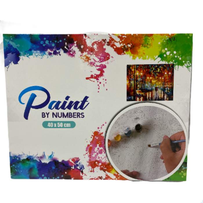 Paint By Number Kit 40x50<br><Br><b style="color: #03236b;">RRP $29.95</b>