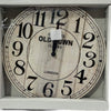 Old Town Wooden Clock<br><Br><b style="color: #03236b;">Size 29cm</b>
