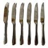 Lot of 6 Albany Steak Knives <br><Br><b style="color: #03236b;">Stanley Rogers</b>