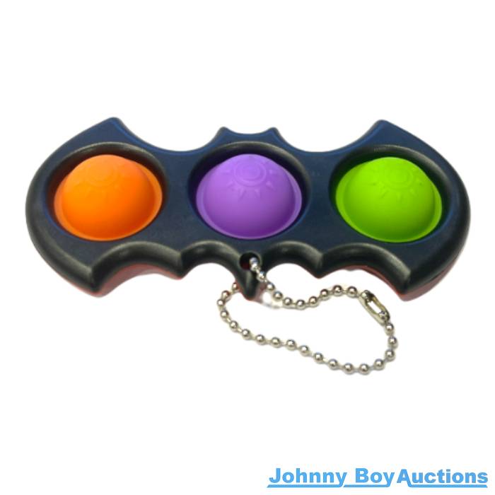 Batman Shaped Fidget Toy<br><Br><b style="color: #03236b;">Size 105mm</b>