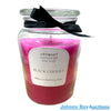 Shadow Glass Candle Black Cherry<br><Br><b style="color: #03236b;">60 Hours Burning Time</b>
