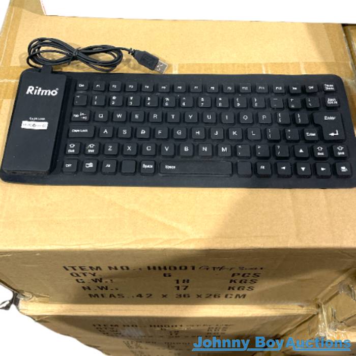 Silicon Keyboard<br><br><b style="color: #03236b;">USB</b>