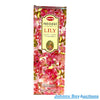 Bulk Lot of 6 Incense Sticks<br><br><b style="color: #03236b;">Precious Lily</b>