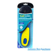 Mens Orthotic Gel Insoles<br><br><b style="color: #03236b;">Size 8 to 13</b>