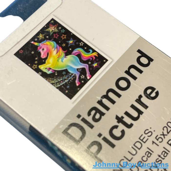 Diamond Art 15x20<br><Br><b style="color: #03236b;">Colourful Unicorn</b>