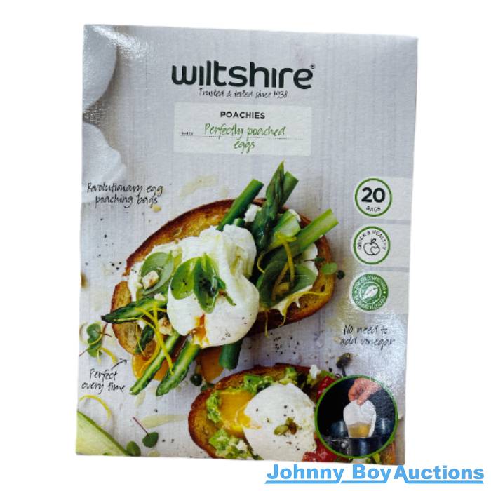 Wiltshire Egg Poachies<br><b style="color: #03236a;">JBAU823</b><br><b style="color: #03236b;">20 Bags</b>