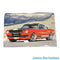 Vintage Style Tin Sign Size A4<br><Br><b style="color: #03236a;">Mustang</b>