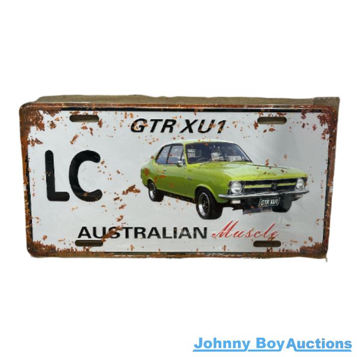 Vintage Style Tin Sign Size A4 <br><Br><b style="color: #03236a;">LC Torona</b>