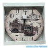 Melbourne Wooden Clock<br><br><b style="color: #03236b;">Size 29cm</b>