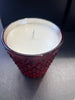 Red Glass Candle<br><b style="color: #03236a;">JBAU91</b>