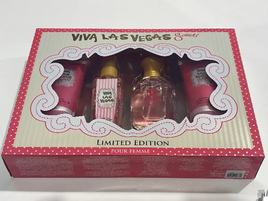 Women Perfume Gift Pack Viva Las Vegas<br><b style="color: #03236a;">JBAU182</b><br><b style="color: #03236a;">Limited Edition</b>