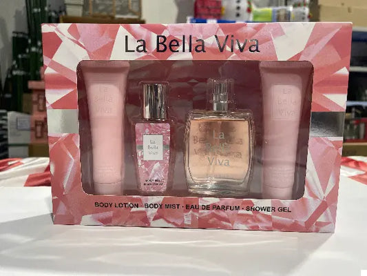 Women Perfume Gift Pack La Bella Viva<br><b style="color: #03236a;">JBAU177</b>