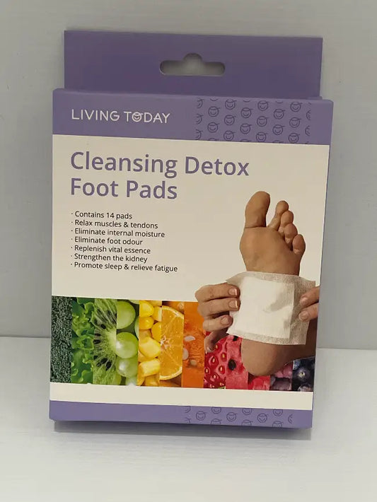Cleansing Detox Foot Pads<br><b style="color: #03236a;">5-608</b><br><b style="color: #03236a;">14 x Foot Pads</b>