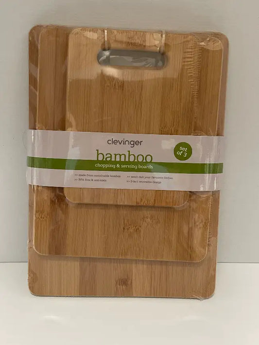 Set of 3 Bamboo Chopping Boards<br><b style="color: #03236a;">JBAU161</b><br><b style="color: #03236a;">100ml</b>