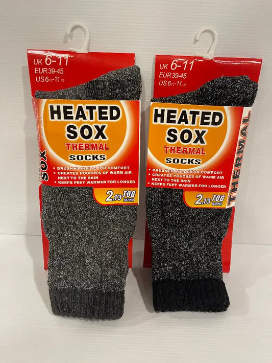 Mens Heated Socks<br><b style="color: #03236a;">JBAU690</b><br><b style="color: #03236a;">2.13 Tog</b>
