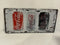 Vintage Style Tin Number Plate Sign<br><b style="color: #03236a;">JBAU840</b><br><b style="color: #03236a;">Coca Cola</b>