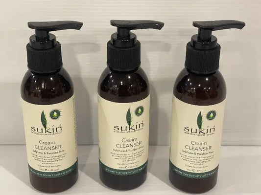 Sukin Cream Cleansers<br><b style="color: #03236a;">JBAU1651</b><br><b style="color: #03236a;">Lot of 3</b>