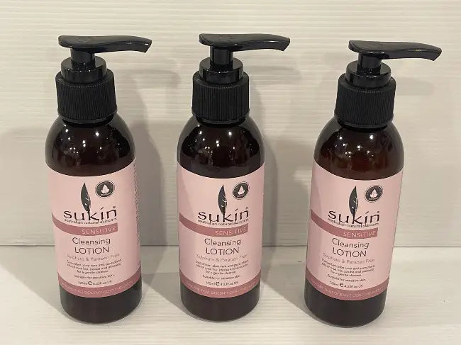 Sukin Cleansing Lotions<br><b style="color: #03236a;">JBAU936</b><br><b style="color: #03236a;">Lot of 3</b>